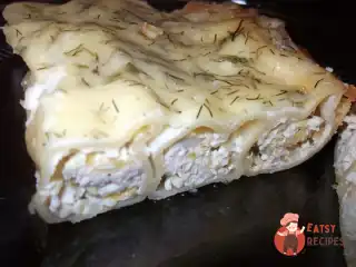Каннеллоні з куркою та кабачком
