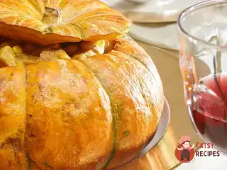 Гарбуз, фарширований рубцем