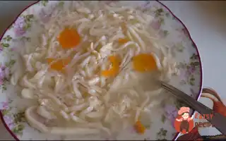 Курячий Суп З Стегенця З Домашньою Локшиною