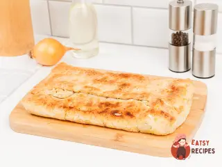 Крок 7: Листковий пиріг з капустою та куркою