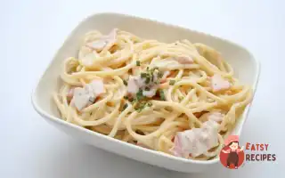 Макарони З Соусом З Шинки Та Сиру