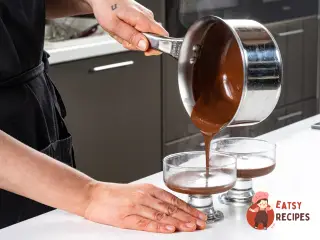 Крок 6: Пісочна шоколадна панакота
