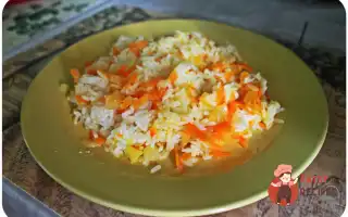 Рис З Морквою Та Цибулею