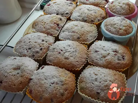 Маффіни з журавлиною