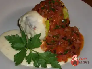 Кабачки фаршировані по-тунісько