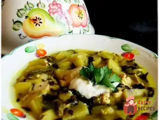 Суп каррі з яблуками