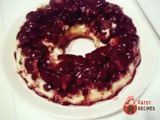 Вишневий кекс без яєць