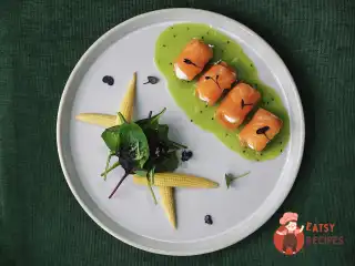 Лосось із крем-чизом