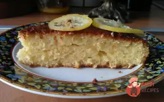 Кокосовий Кекс З Лимонним Сиропом