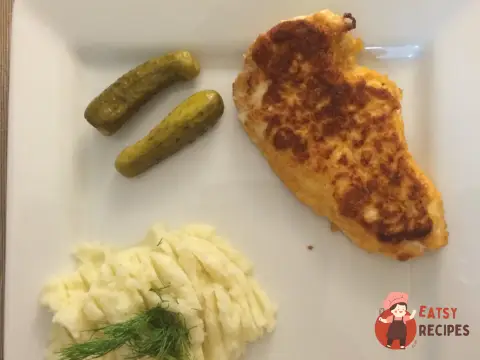 Курячий ескалоп з картопляним пюре