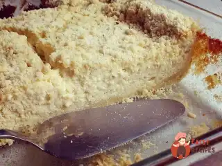 Крамбл сирно-яблучний