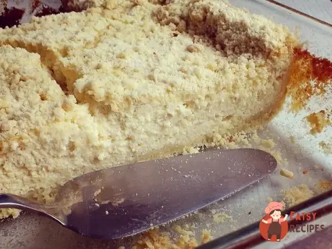 Крамбл сирно-яблучний