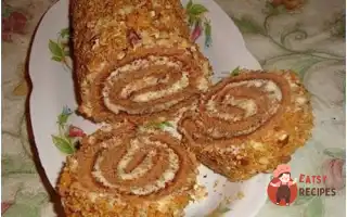Швидкий Рулет Зі Згущеного Молока З Начинкою