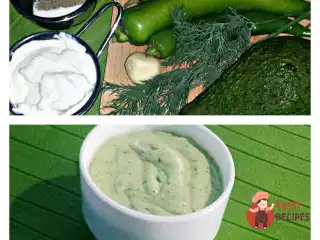 Соус з авокадо та смажених зелених чилі