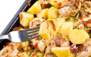 Курка З Часником, Лимоном Та Картоплею
