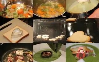 Суп-Пюре Зі Шпинатом Та Морепродуктами