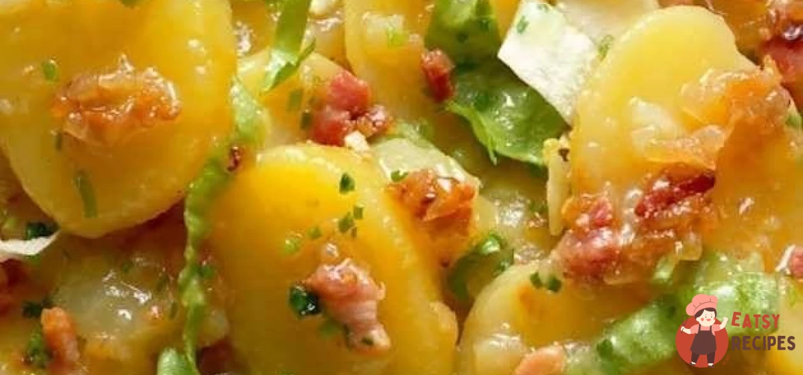 Теплий картопляний салат із хрумким беконом (Patate e Pancetta) від шефа Джино Д'акампо