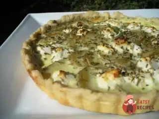 Пиріг з грушами та сиром Рокфор