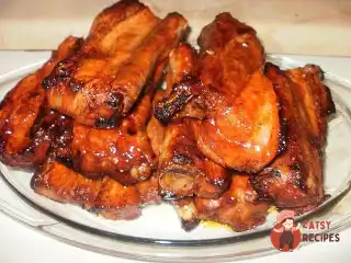 Запечені свинячі реберця з медом