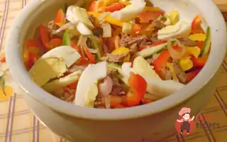 Салат «Бахор» З Бараниною Та Овочами.