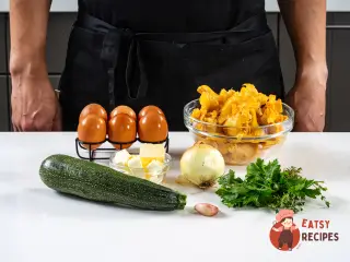 Крок 1: Омлет з лисичками