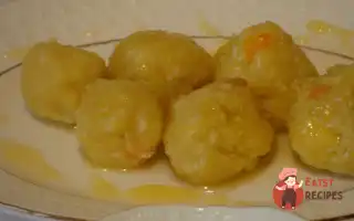 Сирні Кульки У Медово-Вершковому Соусі «Золоті Кульки»