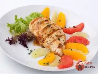 Курячі грудки в лимонному маринаді з орегано на грилі