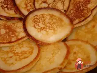 Оладки на молоці
