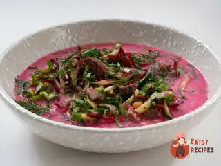 Буряк з м'ясом