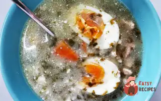 Щи З Плеча Індички З Кропивою Та Щавлем