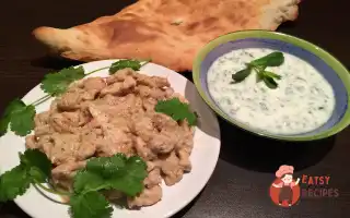 Куряче Каррі З Манго Та М'яТною Райтою