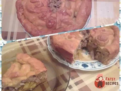Курник із м'ясом