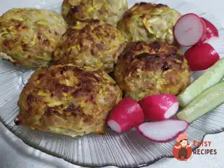 Котлети з індички з кабачком