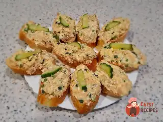 Намазка з тунця з оливковою олією