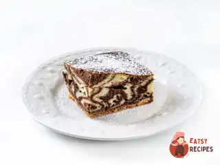 Пиріг «Зебра» на сметані