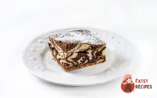 Пиріг «Зебра» на сметані