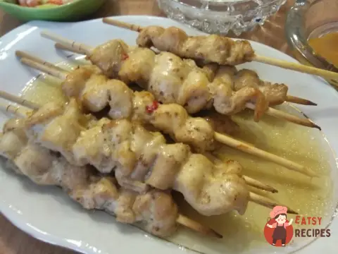 Шашлик з курки з коріандром у духовці