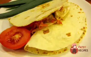 Тортілья З Куркою Та Овочами