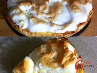 Лимонний пиріг з безе