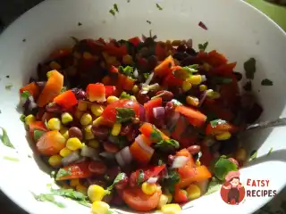 Зимовий овочевий салат