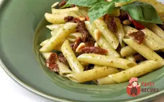 Пінне Ригате Із Сушеними Помідорами Та Кедровими Горіхами