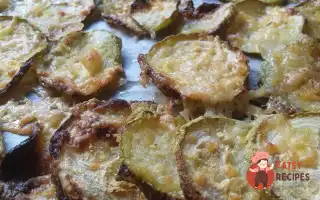 Чіпси З Кабачків У Духовці