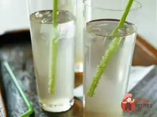 Імбирний лимонад із базиліком