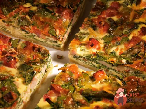 Кіш лорен зі шпинатом