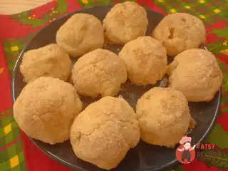 Цукрове печиво з яблучним кремом