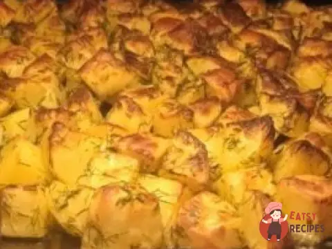 Картопля по-сільському з кропом