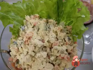 Олів'є з болгарським перцем