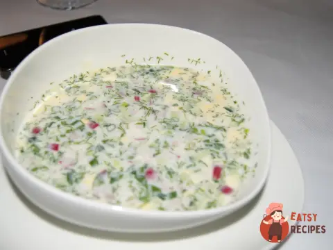 Окрошка на сироватці