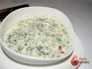 Окрошка на сироватці