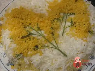 Салат «Мімоза» з лососем